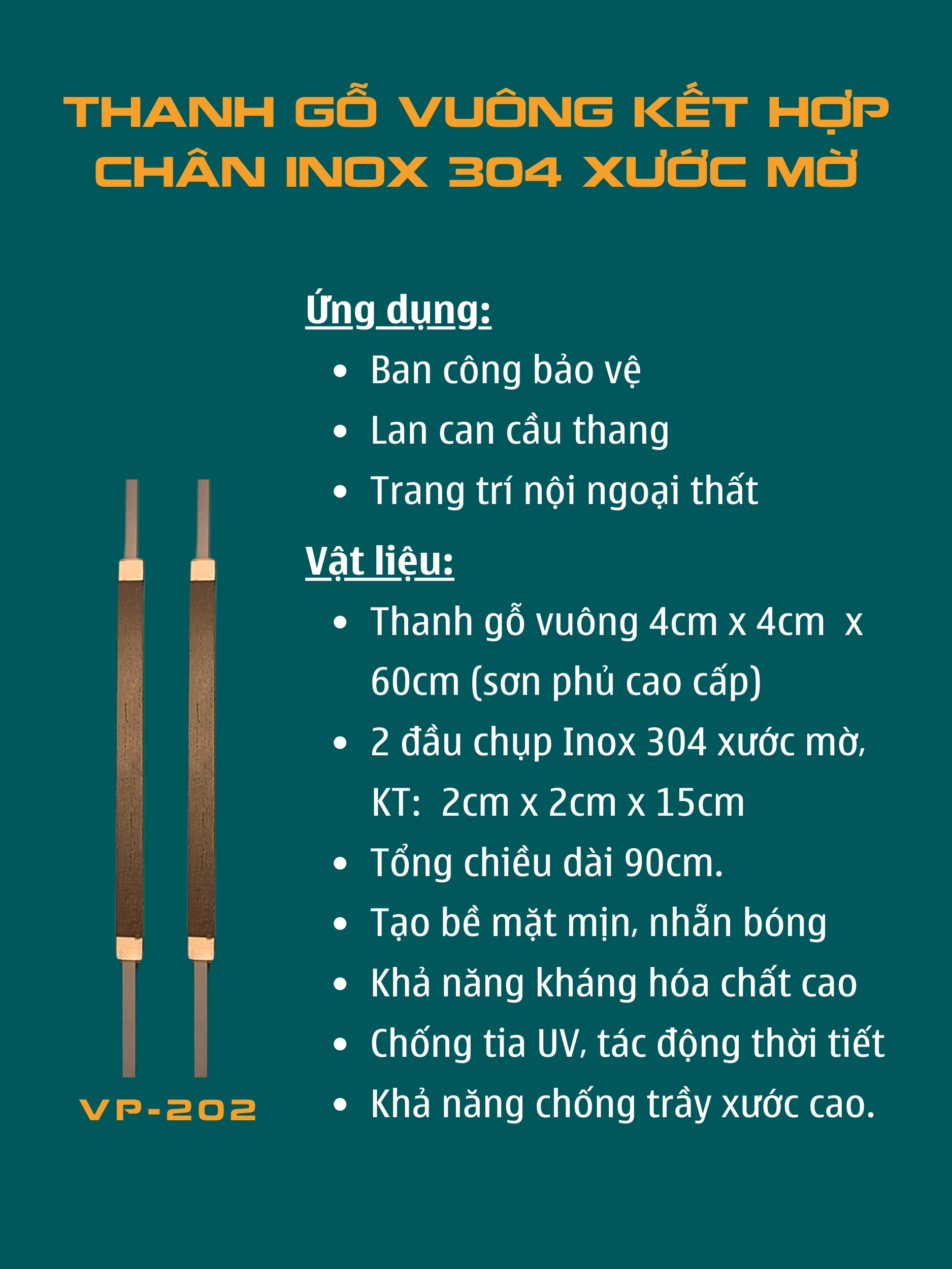 Phụ kiện cầu thang VP202